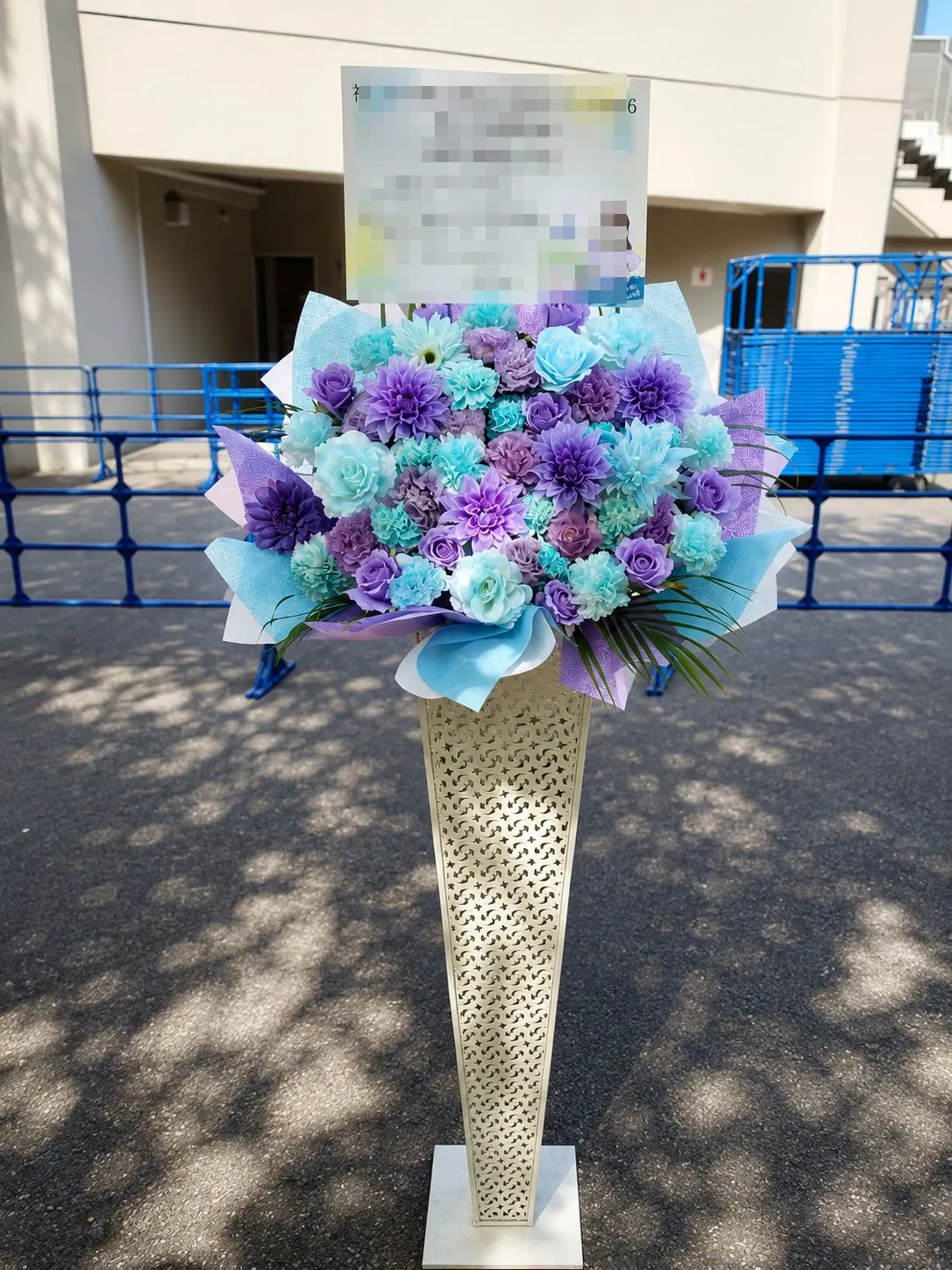 乃木坂46様へのフラワースタンド・フラスタ作品（明治神宮野球場）