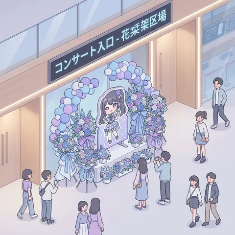 乃木坂46フラスタ注文ガイド2026！サイズ規定やミーグリの贈り方