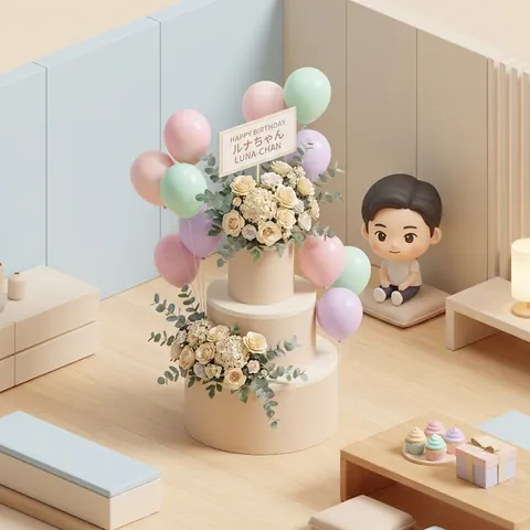 本人不在の誕生日会レンタルスペース比較！フラスタを飾る条件と手順