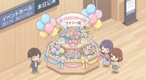 推し花をアイドルに贈る！失敗しない種類・マナー・注文手順【2026】