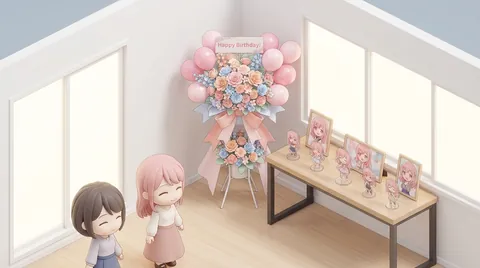 本人不在の誕生日会をフラスタで豪華にする2026年最新ガイド